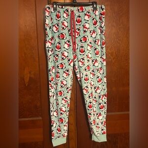 Secret Treasures Womens Pajama Bottoms with Penguin Pattern